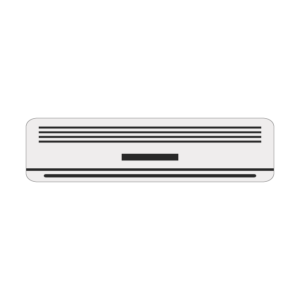 air conditioner flat style